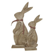 VIXM14302 Wooden MDF Rabbit X Mas 600×600