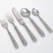 VIC751Chevron Cutlery flatware set