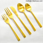 VIC781 Flatware Set Gold